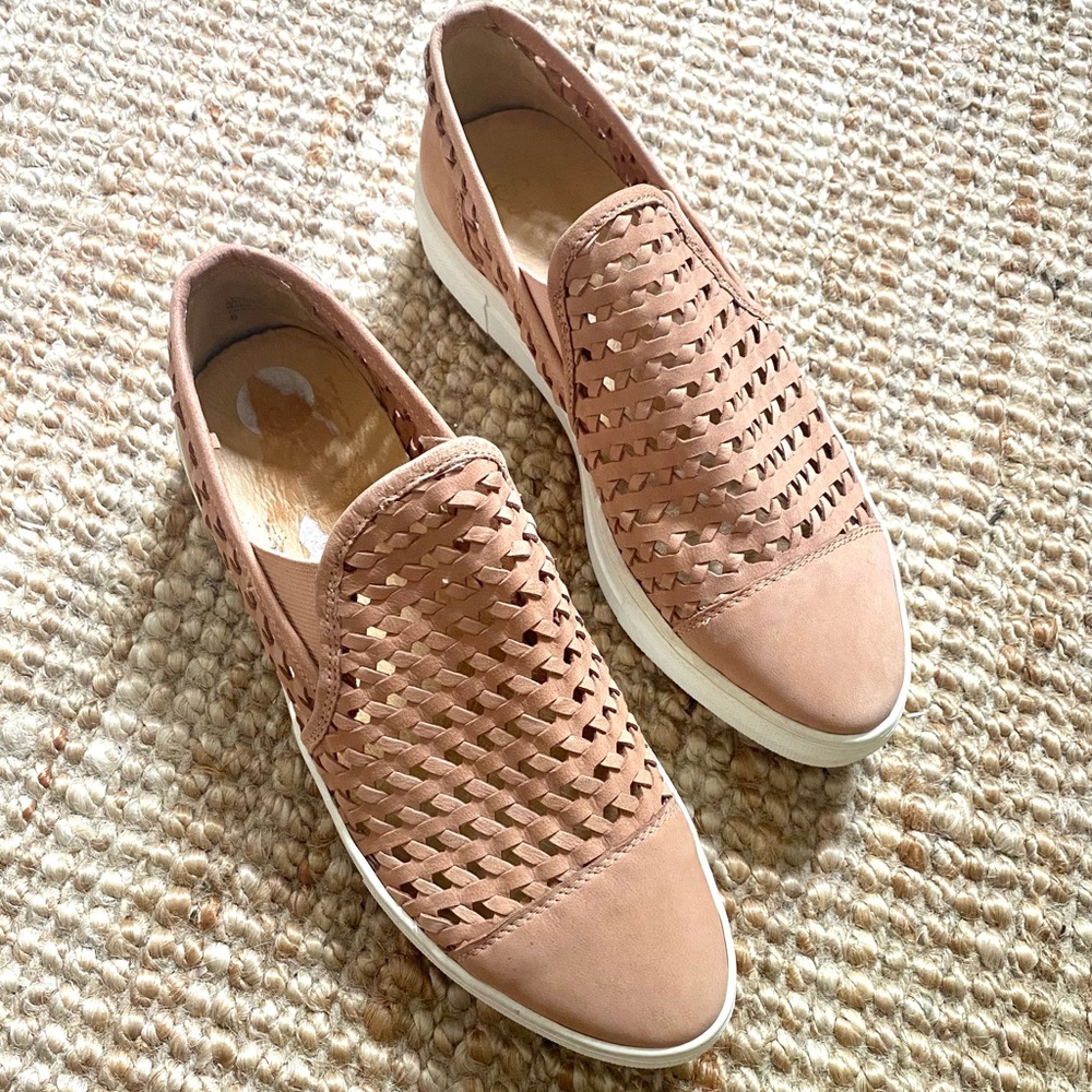 Seychelles latest nude leather slip on sneakers - Picture 3 of 9